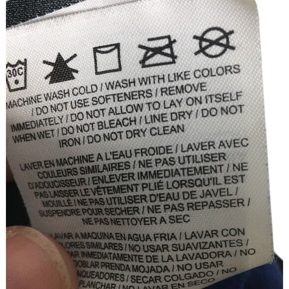 Nike Pro Leggings Women's Size Small Blue Dri-Fit Floral Running Pants - Picture 8 of 8